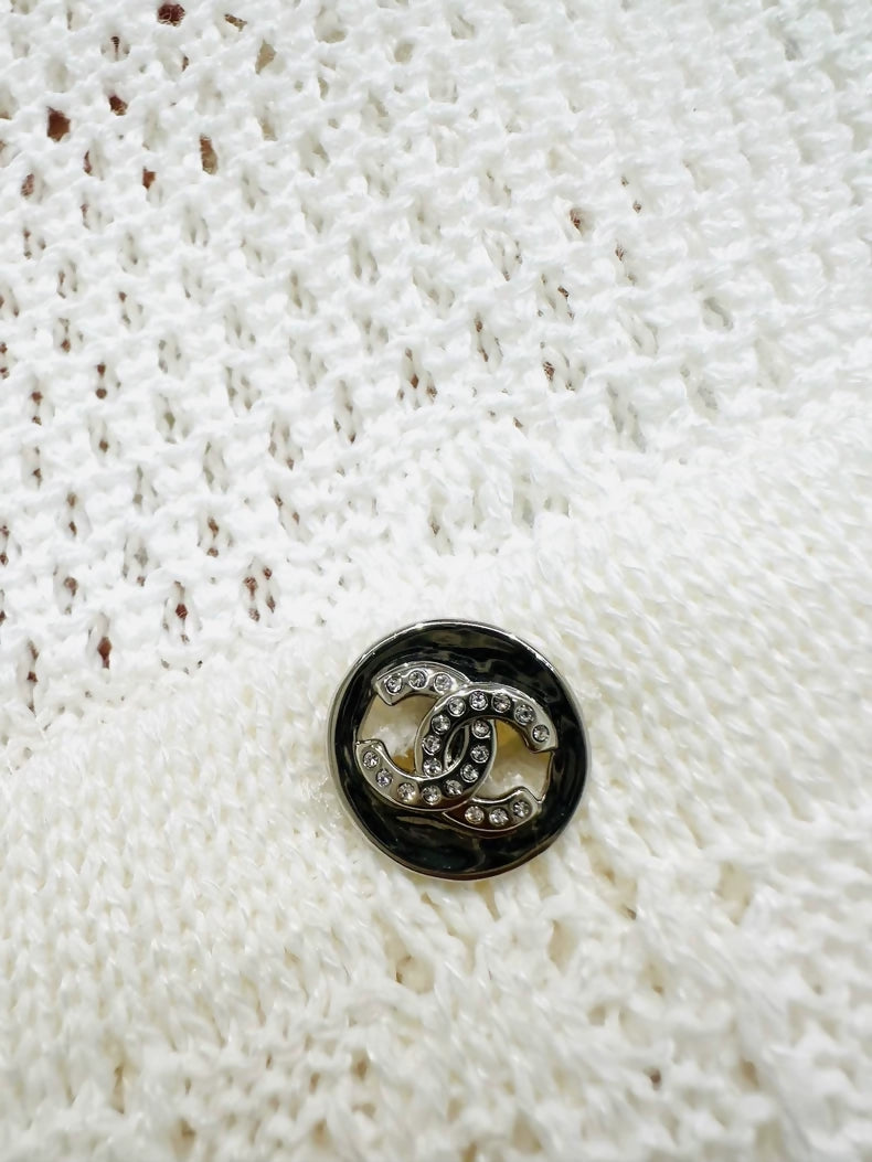 Chanel 24P white dress