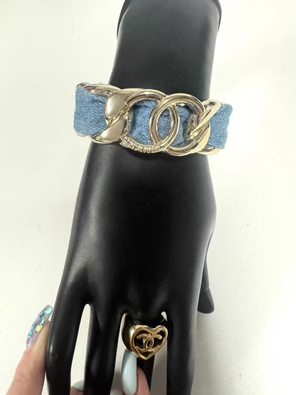 Chanel 25P Denim Bracelet