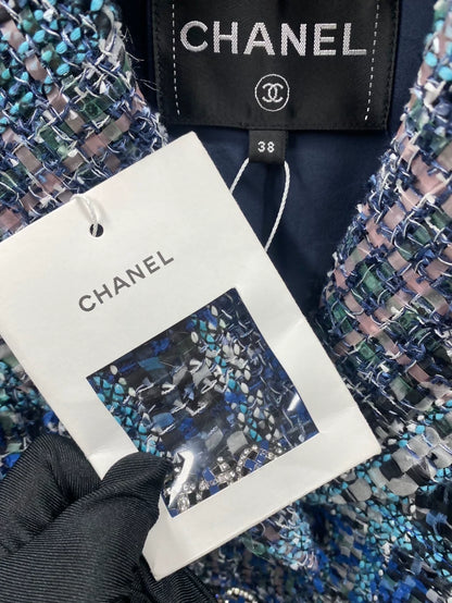 Chanel 19P blue pink Jacket