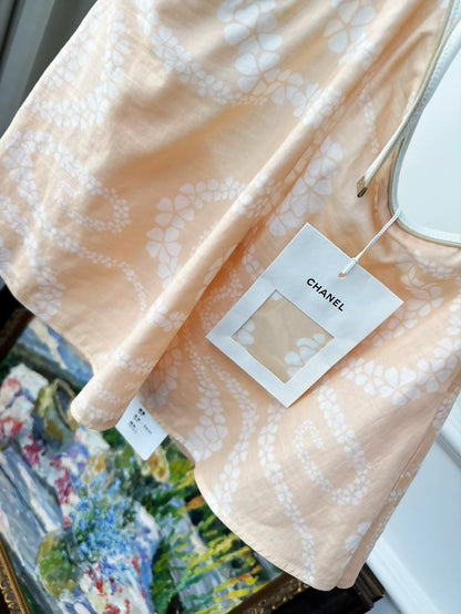 Chanel Coco Beach 25M Printed Light Orange top