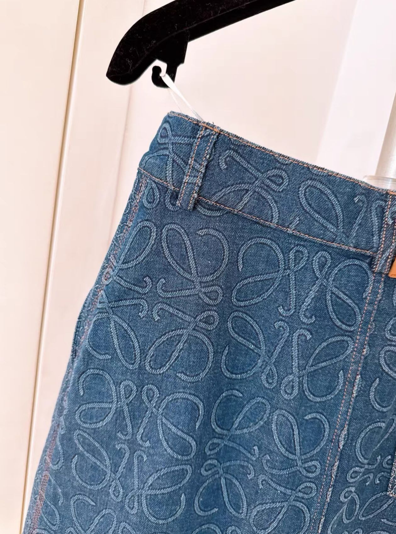 Loewe denim skirt