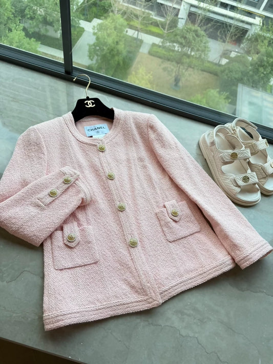 Chanel 16C light pink jacket