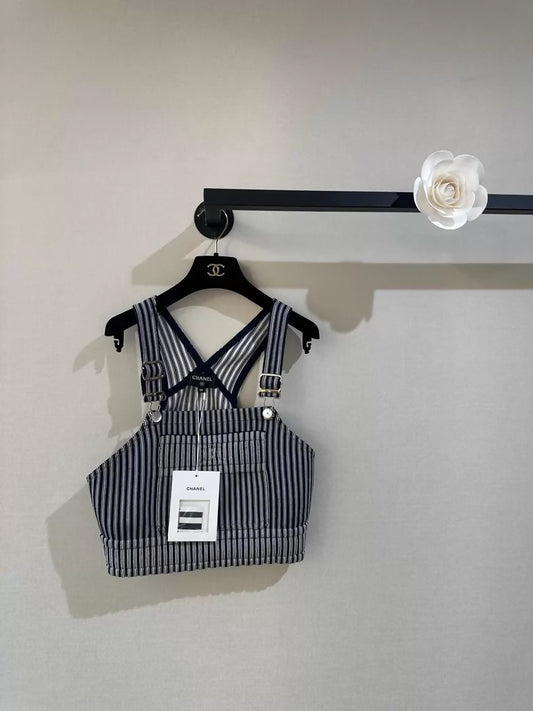 Chanel 25p denim top