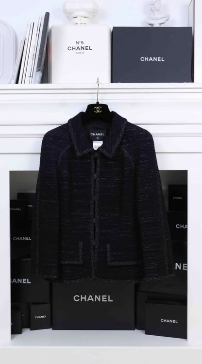 Chanel 2009 black jacket and skirt set