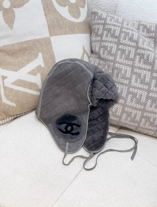Chanel Gray hat
