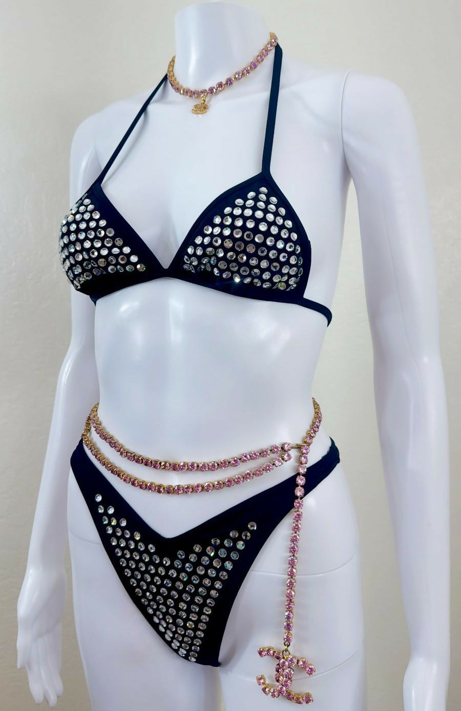 Chanel 1995P Vintage Barbie Belt 
Necklace Set – Ultra Rare Collector’s Treasure