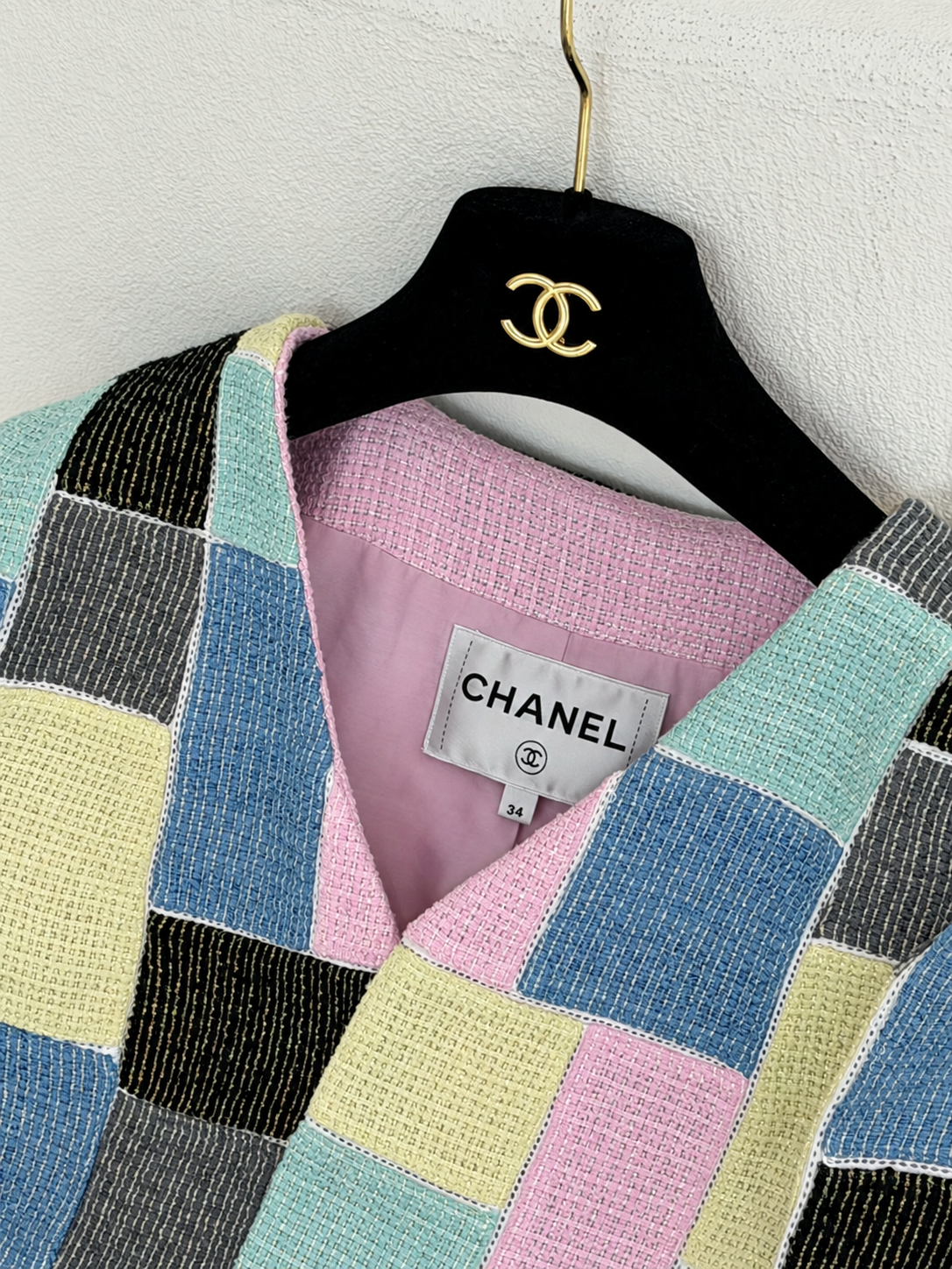 Chanel 24S multicolour tweed jacket