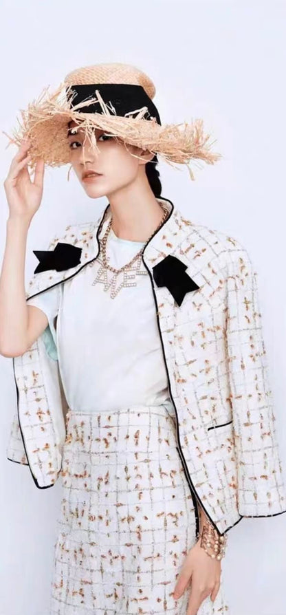 Chanel 19SS jacket and skirt set 36FR