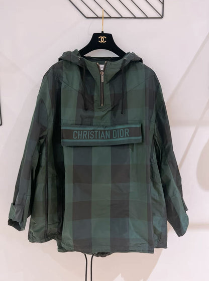 DIOR Christian Dior 19 Fall Winter Catwalk Hooded Windbreaker - 36 Jacket - Used fashion item from Wararni