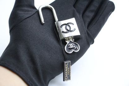 Chanel Vintage 07P Metal Heart-Shaped Key