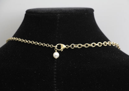 Chanel 19A Imitation Pearl Adjustable Buckle Two-Wear Long And Short Necklace