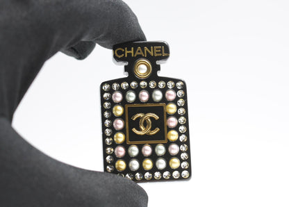 Chanel 21P Acrylic Perfume Bottle Brooch