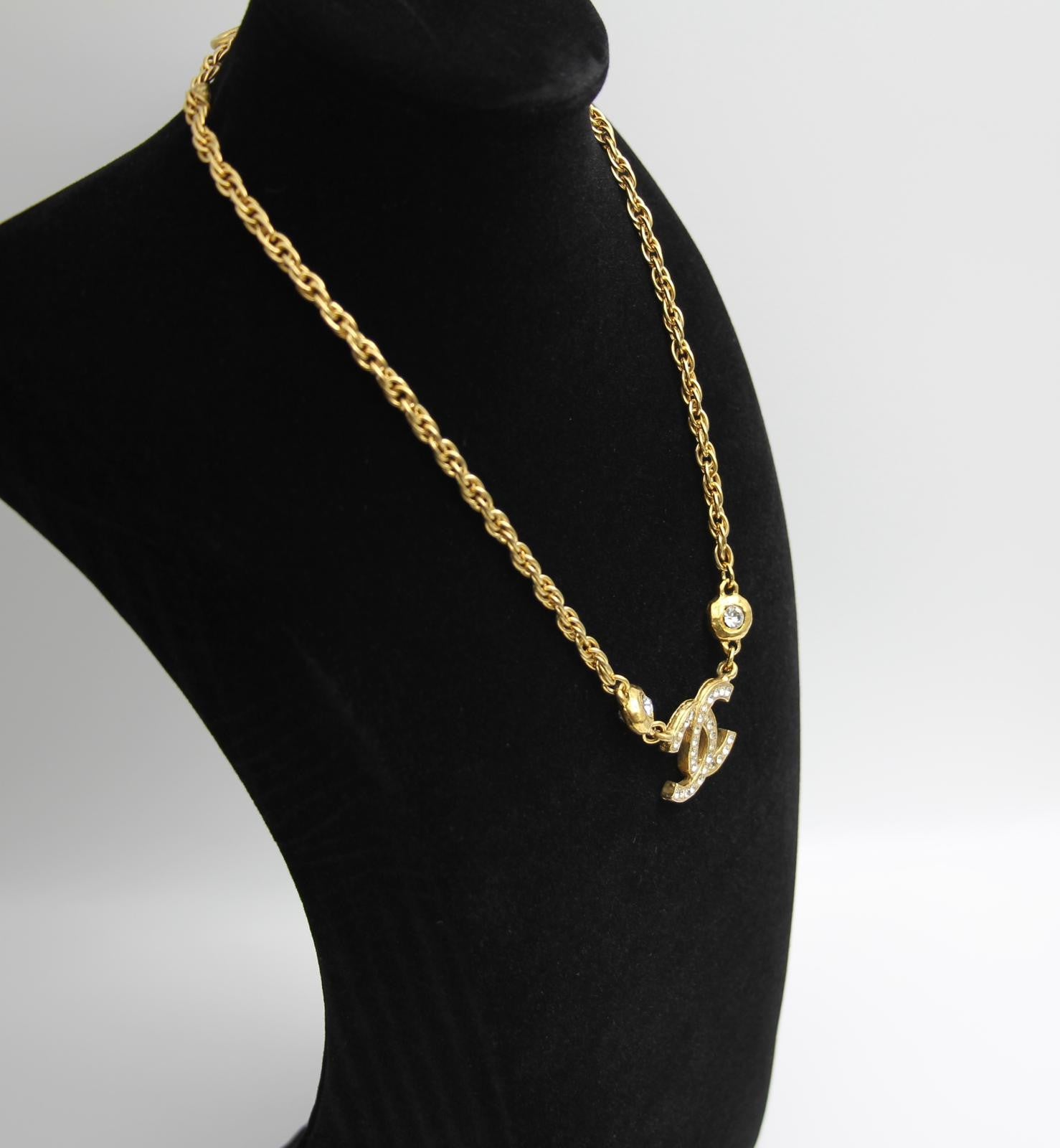 アクセサリー CHANEL 80s vintage CHANEL Vintage Pearl & Gold Lozenge Earrings C.1980s W/Box