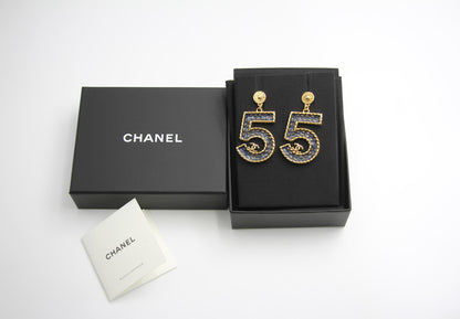 CHANEL Chanel 24P Metal Denim Size 5 Earrings - Onesize earrings - Secondhand luxury from Wararni