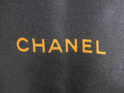 Chanel Vintage 100 Silk Hand-Rolled Silk Scarf