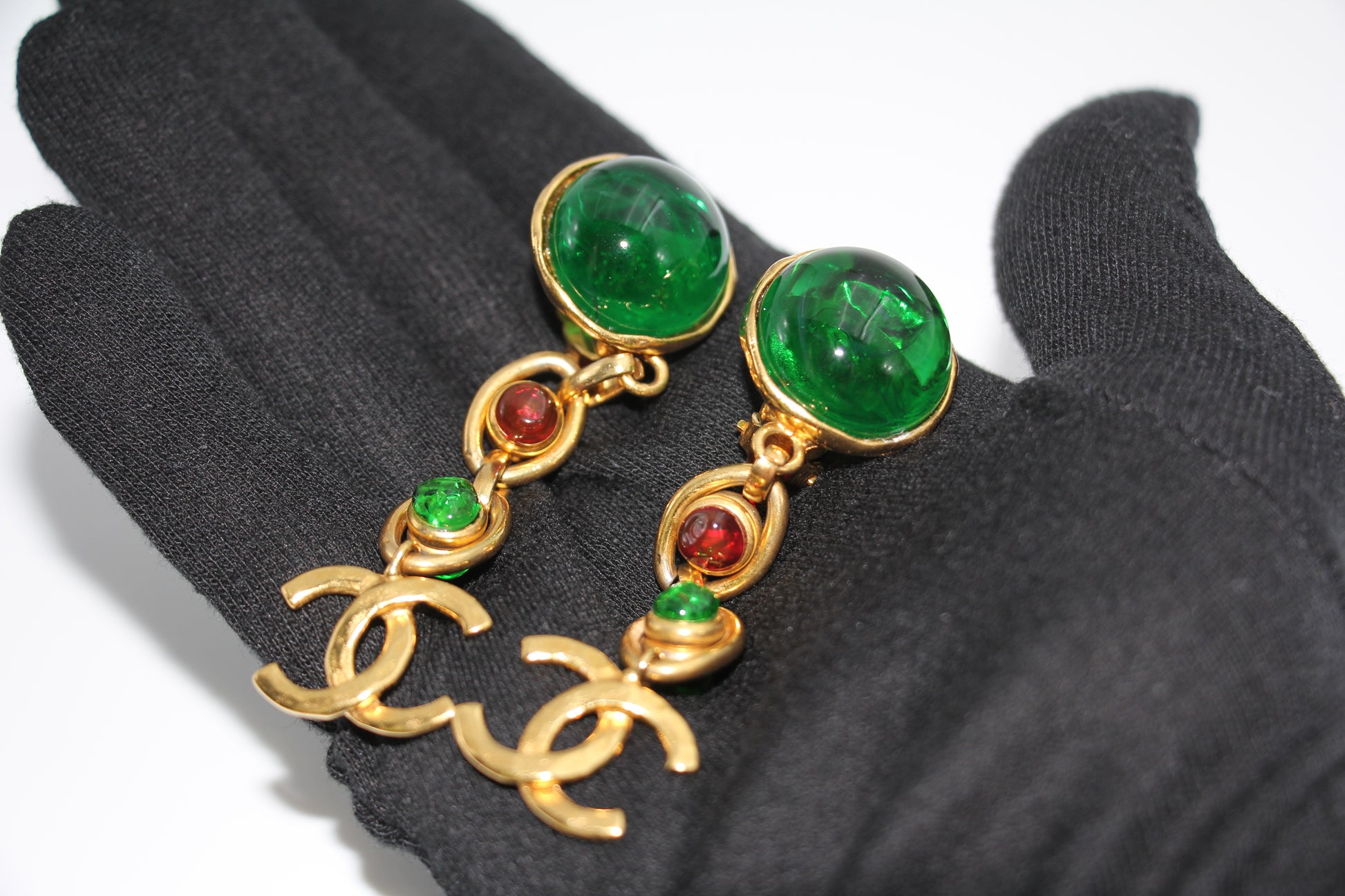 CHANEL Chanel Gems Earrings - Onesize Fashion Jewellery - Secondhand luxury from Wararni