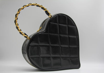 Chanel Vintage 95 Barbie Cc Heart Vanity Bag