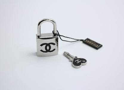 Chanel Vintage 07P Metal Heart-Shaped Key