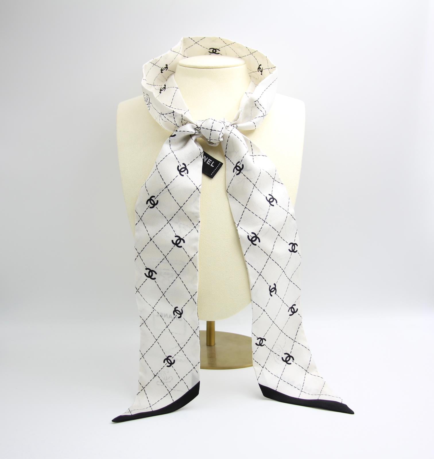 Chanel 100% Silk Scarf store