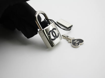 Chanel Vintage 07P Metal Heart-Shaped Key