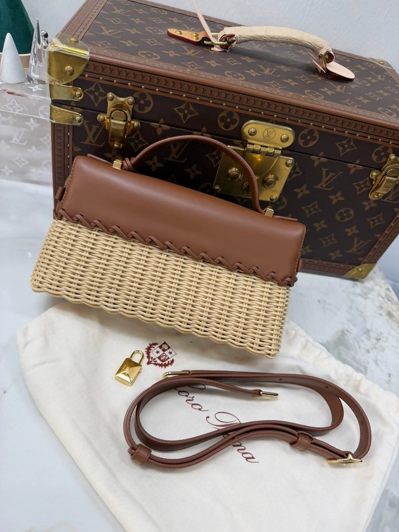 Loro Piana L23 wicker bag