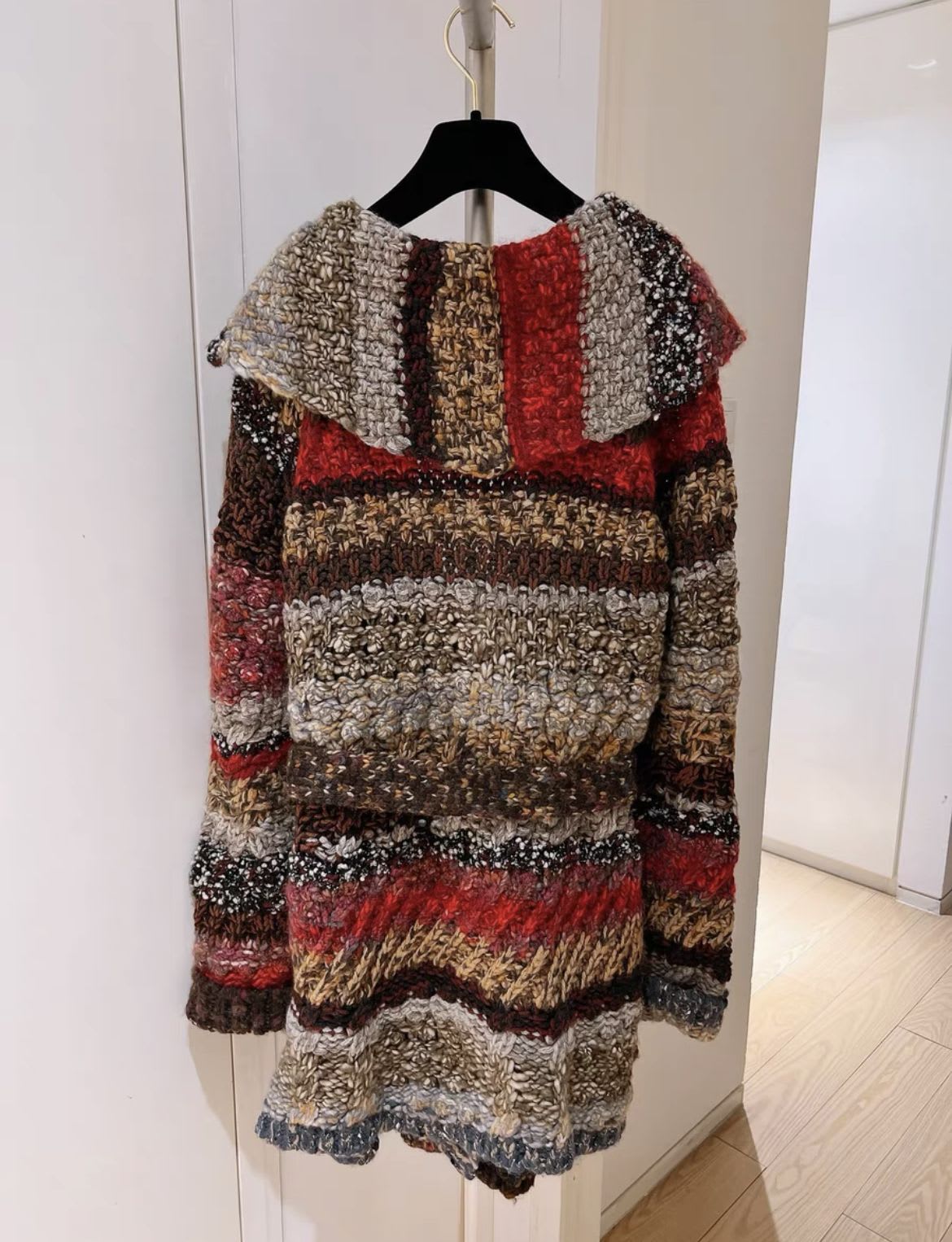 Christian Dior colourful knitted cardigan