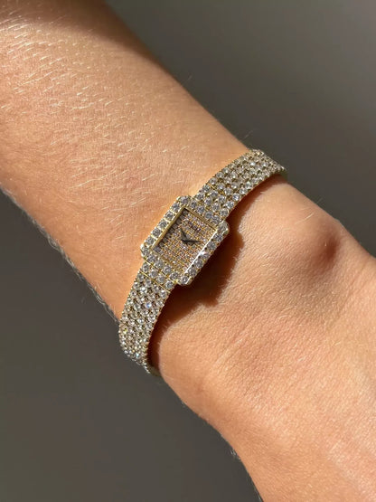 Piaget Mini Tank Diamond Watch, Circa 1990s