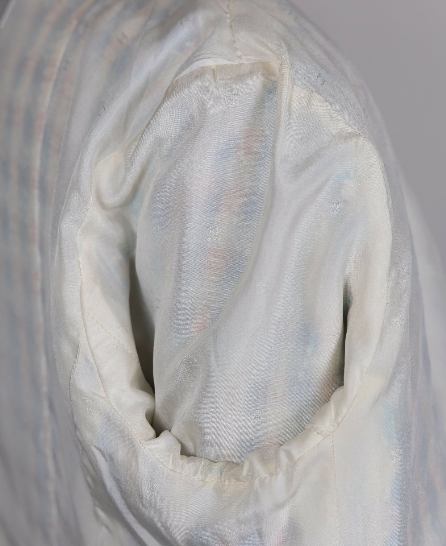 Chanel 1992 Spring/Summer Vintage Blue Tweed Skirt Set