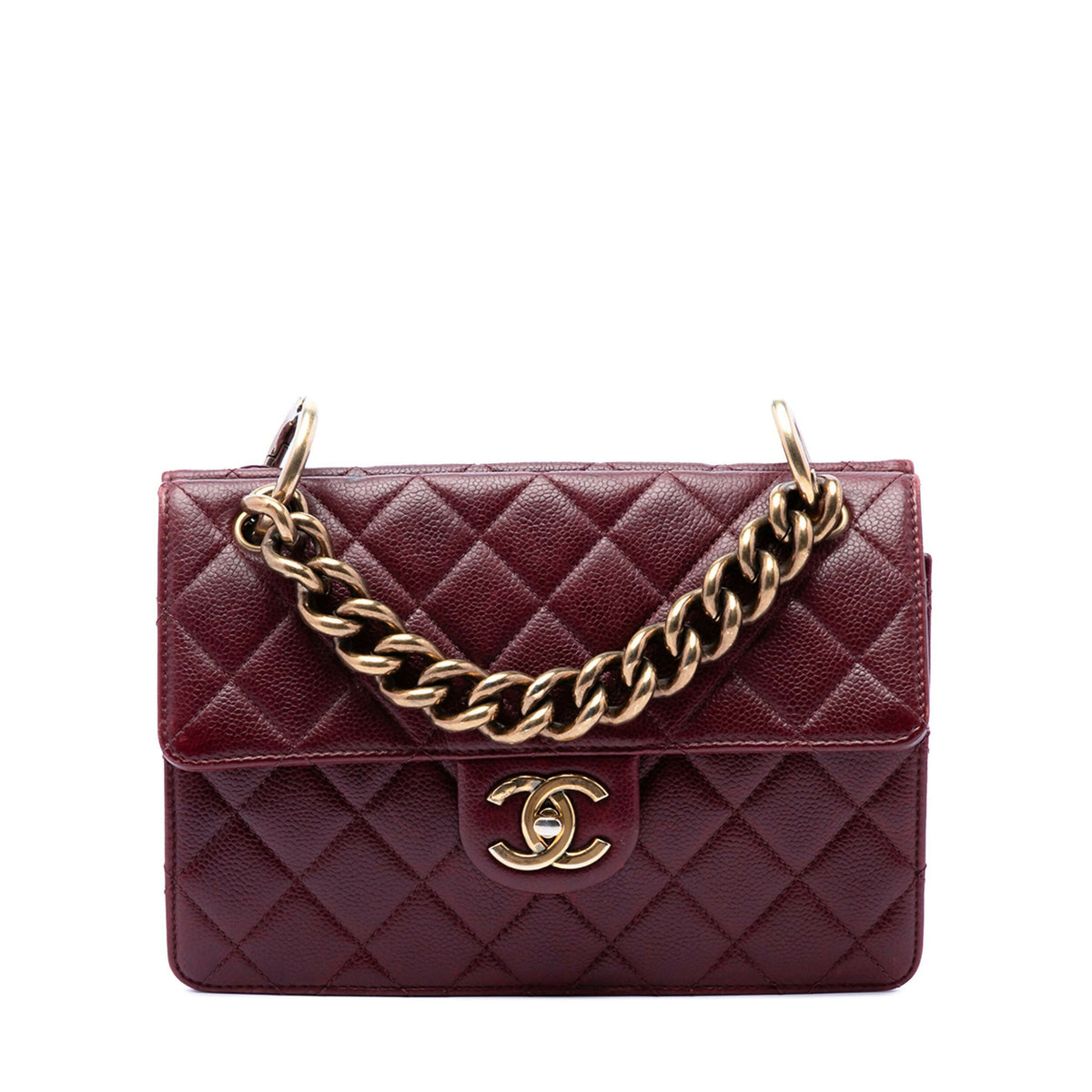 Chanel Paris-Edinburgh Caviar Flap Bag