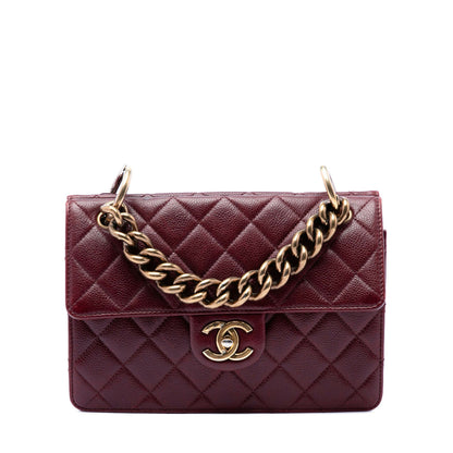 Chanel Paris-Edinburgh Caviar Flap Bag