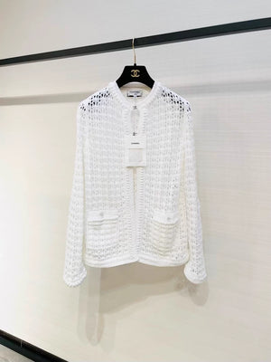 Chanel 26C white Cardigan