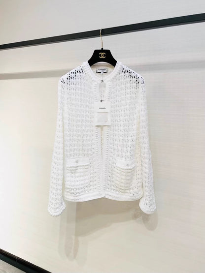 Chanel 26C white Cardigan