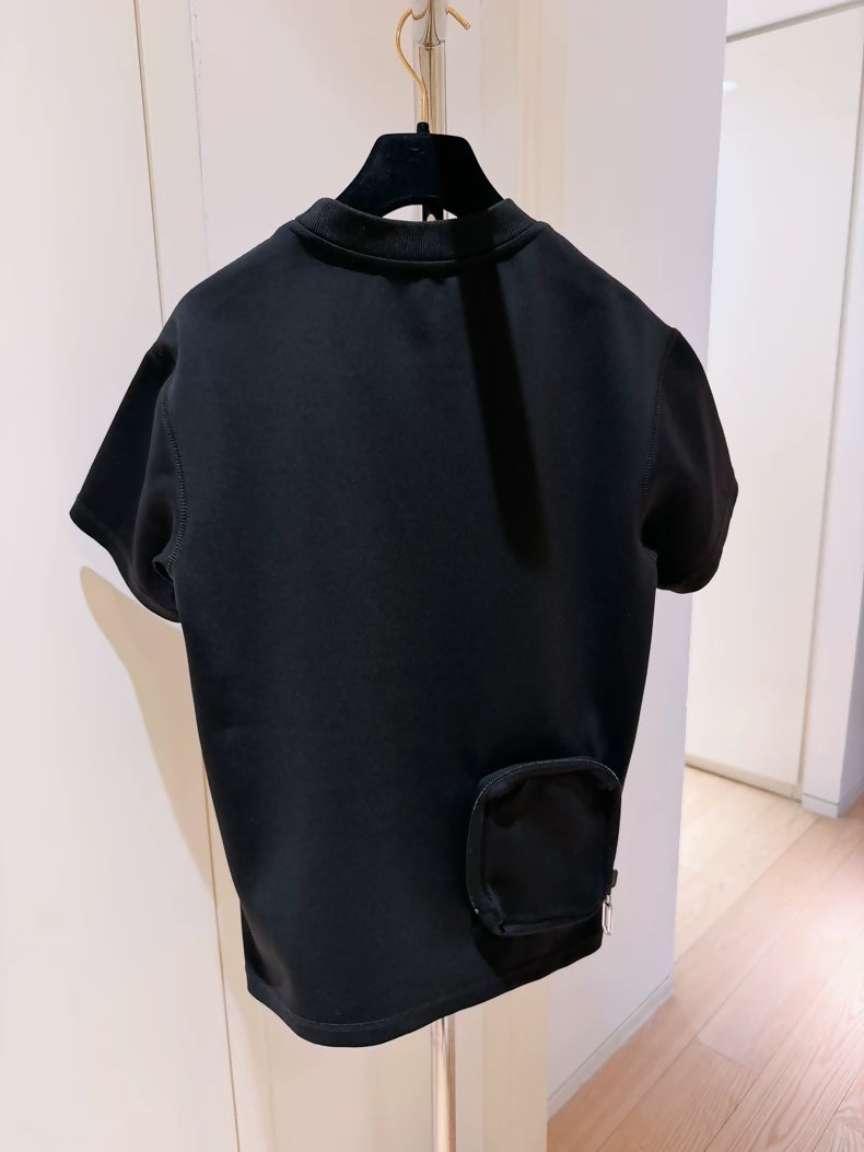 Louis Vuitton thermal print short-sleeved T-shirt