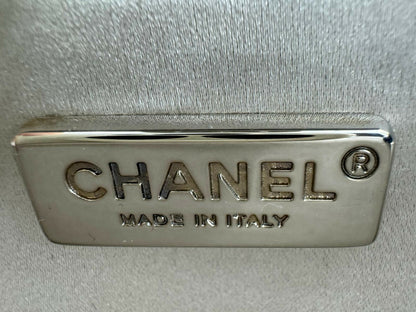Chanel 2010 Plexiglass Ice Cube Sliver Clutch Bag