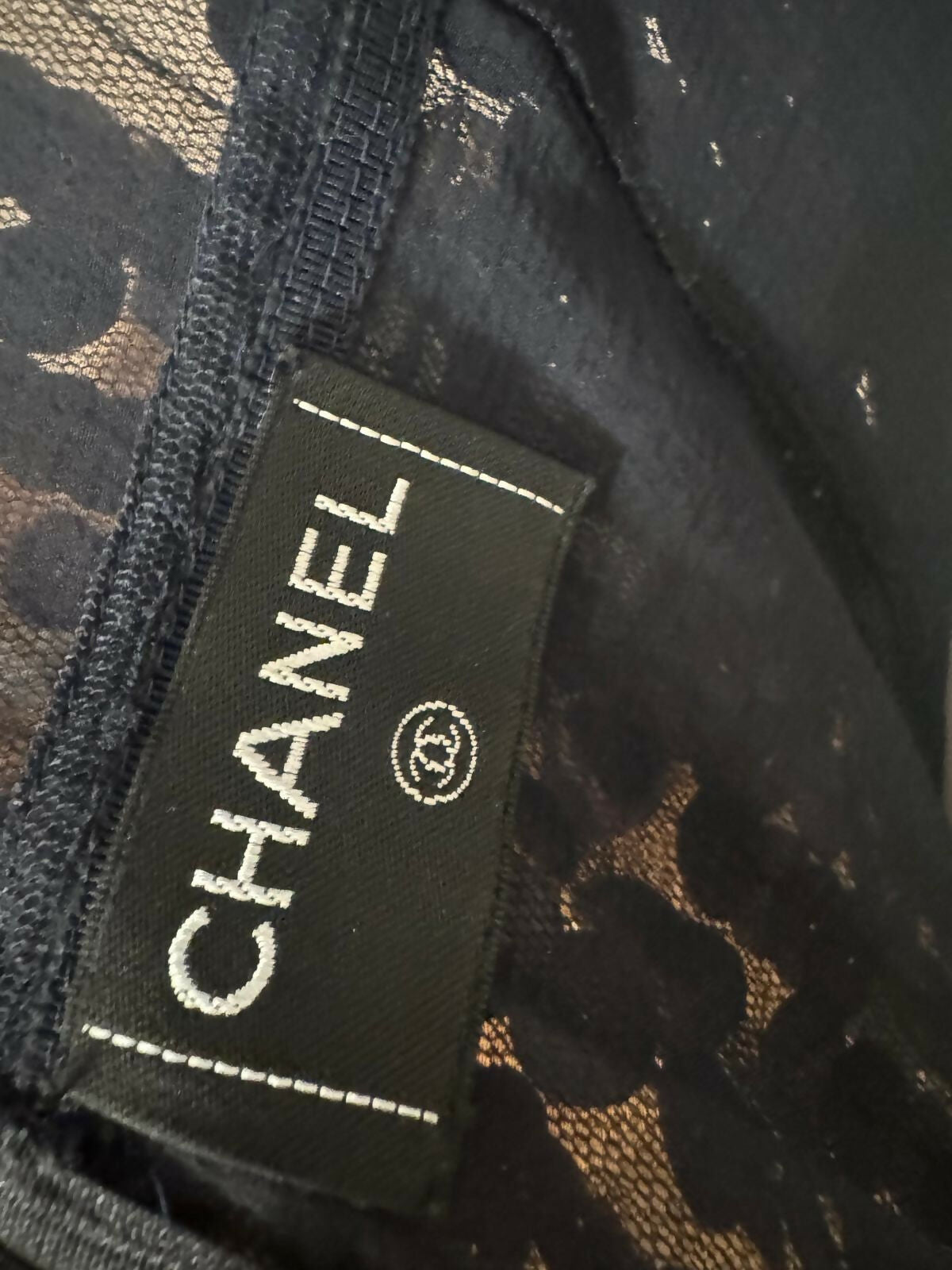 Chanel 2006 Cruise Navy Sequin Maxi Dress