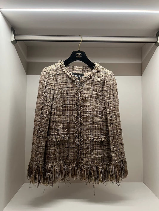 Chanel 2010 brown Tweed Jacket