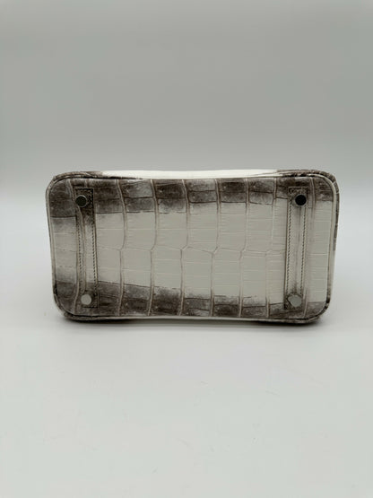 Hermes Birkin 25 Himalaya PHW stamp W 2025