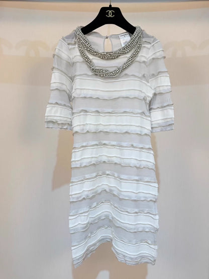 Chanel 09C Miami Collection jewelled dress