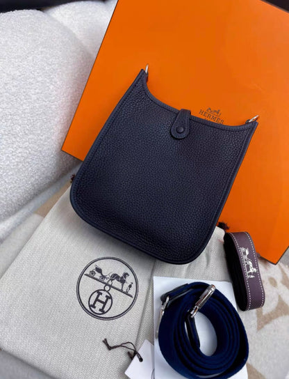 Hermès Mini Evelyne Hermes Navy blue