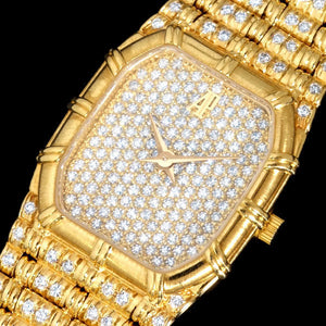 Audemars Piguet Diamond 18K Solid Gold Celebrity Lady Quartz (Rare)