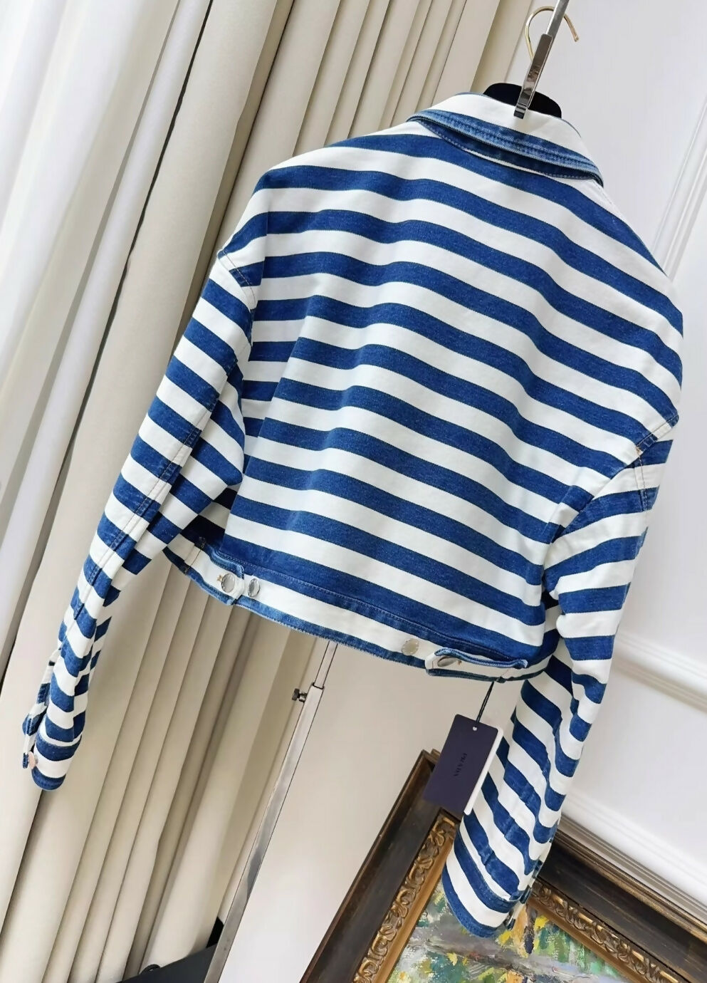 Prada blue and white jacket