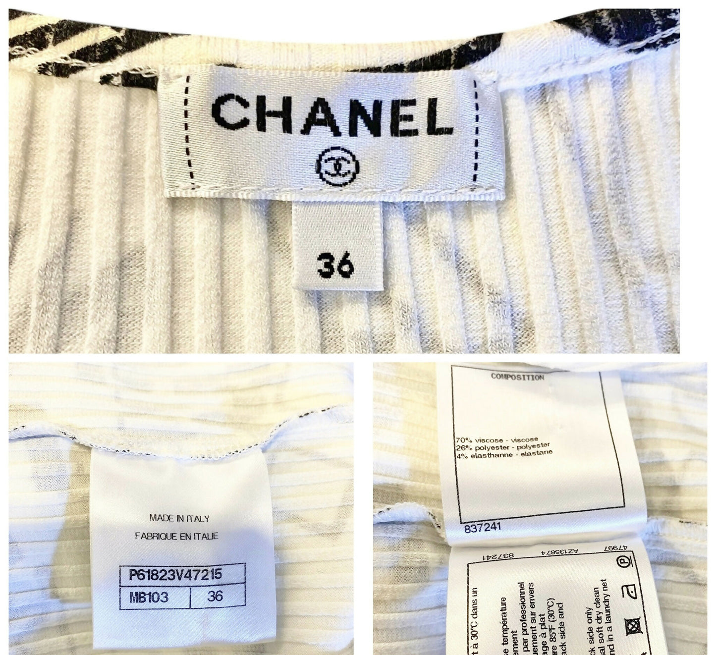 Chanel 19A Paris-New York Egypt Graffiti Tank Top Blouse FR 36