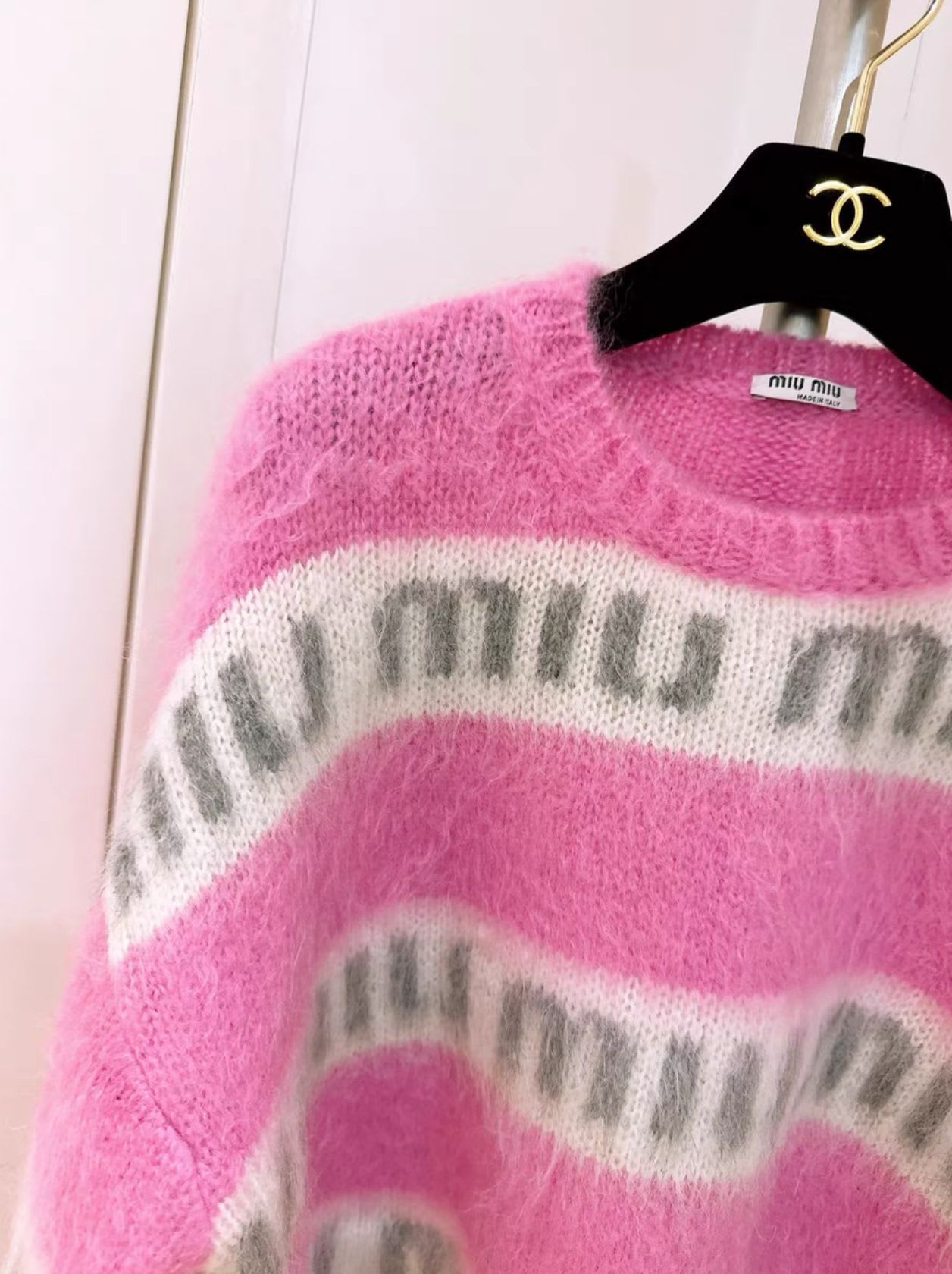 MIU MIU hotsell mohair sweater