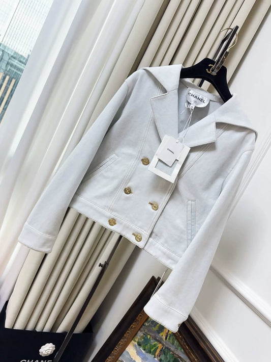 Chanel 24M coco beach denim jacket