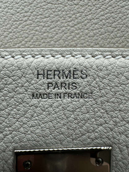 Hermès Birkin 30 Togo Craie PHW Stamp K