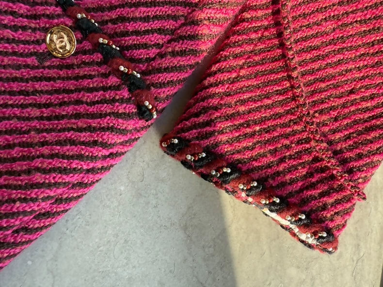 Chanel 23A tweed coat