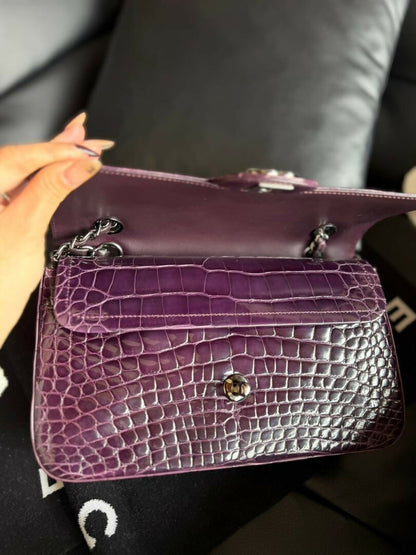 Chanel Medium Classic Flap – Exotic Alligator . Series 15 (2011)