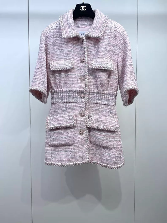 Chanel 19S Pink tweed Dress