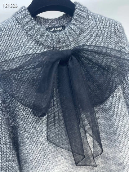 Chanel 25K gradient bow sweater