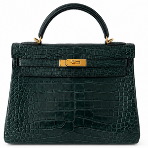 Hermès Kelly 32 Vert Anglais